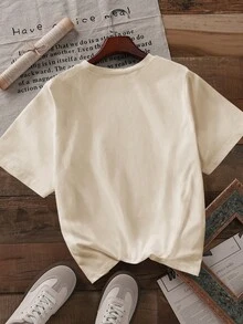 Women's Casual Short Sleeve Round Neck T-Shirt