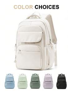 New School Backpack, Laptop Backpack Fits 14-15.6 Inch Notebook For Girl Boy, Lightweight Durable School Bookbag, Water Resistant Schoolbag Book Bag