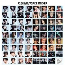 127张小卡套装 Desire Unleash 新专辑迷你 K-POP 高清双面光面卡片 粉丝应援收藏礼包，JUNGWON、HEESEUNG、JAY、JAKE、SUNGHOON、SUNOO、NI-KI，（55张LOMO卡+72张贴纸） - 彩色 - 查看 4