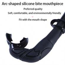 Unisex-Adult Swim Snorkel For Lap Swimming,Adult Swimmers Snorkeling Gear For Swimming Snorkel Training In Pool And Open Water Swim Essential Dive Essential, Beach Essentials, Beach Accessories, Pool Float - Breathing Tube + Buckle - View 5