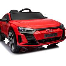 12V Kids Ride On Car Electric Vehicle For Toddlers Boys Girls Aged 3+,Official Audi Authorised Battery Powered,With Parental Remote Control,MP3 Player, Smooth Start, 3 Speeds-Red - Đỏ - Xem 1