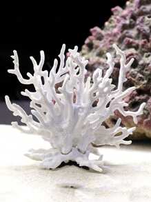 1pc Artificial Coral Reef, Realistic Aquarium Coral Plant Decor, Aquarium Landscaping Marine Plants, Aquarium Soft Coral, Marine Aquarium Set, Iron Wire Branches, Aquarium Landscaping, Coastal Decor Seashells, Cleaning Supplies, Reptile Habitat Accessories - Multicolor - View 2