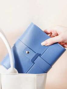 1pc PU Leather Jewelry Box Earring Ring Storage Organizer Holder Book-Shaped With Flip Pages, Multi-Layer, Women (Jewelry Not Included)