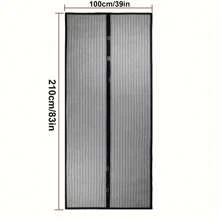 Easy Install Magnetic Screen Door - Prevents Insect Invasion, Draws In Fresh Air | Self-Sealing, Heavy Duty Mesh Curtain Suitable For All Seasons | Perfect For Bedroom And Home Decor, Hands-Free, Partitions
