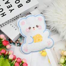 Bolsa de Água Quente com Capa Macia e Felpuda, Garrafa de Água Quente Pequena de 350ml, Bolsa de Água Quente Pequena de PVC com Capa de Fleece Macio para Aquecer as Mãos e os Pés, Aliviar o Pescoço e os Ombros de Mulheres e Idosos