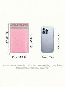 5/10/20/30/50pcs Bubble Mailers, Small Packaging Bags, Gift Self-Sealing Bags, Shock-Proof Waterproof Zipper Gift Bags, Holiday Packaging (Halloween, Christmas, Valentine's Day, Thanksgiving, Birthday Etc.) Mailing Envelopes - Multicolor - View 5
