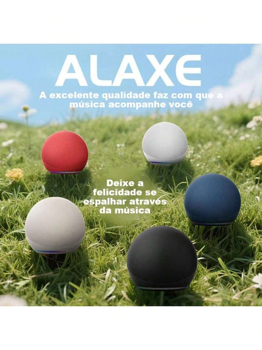 Caixa de Som Original Alaxe Echo Dot 5ª Geração | Conexão Bluetooth