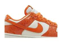 Nike Womens Dunk Low 'Cracked Orange' (Women's Sizes) Light Bone/Safety Orange/Laser Orange FN7773-001 Autumn New - Orange - View 2