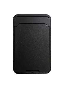 1 pieza Funda de teléfono con portacards independiente, parte trasera adhesiva adecuada para varios modelos de teléfonos, ranura para tarjetas, portacards