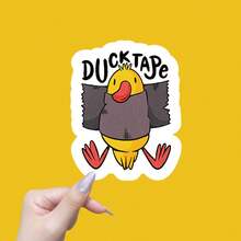 Funny Duck Tape Vinyl Decal - Waterproof Sticker For Cars, Motorcycles & Notebooks - Exterior Accessory School Supplies,Back To School - Multicolor - View 9