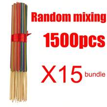 22 cm/8,66 cala Czyste bambusowe kadzidełka, niski popiół, 24 szt./opakowanie, 12 różnych zapachów, odpowiednie do domu, hotelu, pokoju, długotrwały zapach eliminujący nieprzyjemny zapach i oczyszczający powietrze