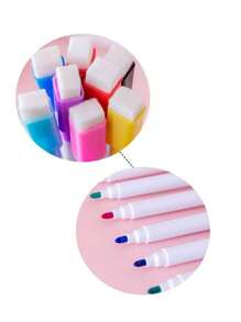 8pcs Magnetic Erasable Whiteboard Pen Set No Scratch And Easy To Wipe For Colorful Drawing And Sketching Back To School