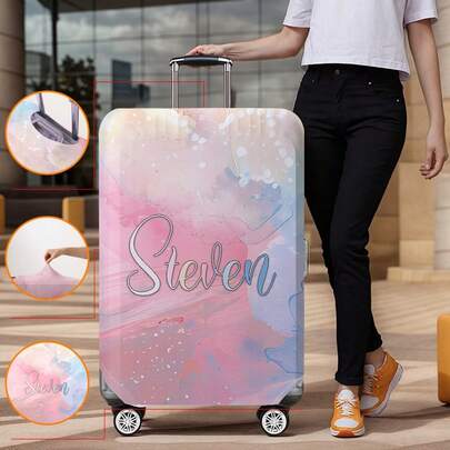 Customized 18-32 Inch Flexible Travel Case Covers Are Suitable For 18-32 Inch Travel Cases. Personal Customized Travel Case Covers, Scratch-Resistant Protectors, Travel Case Protectors, Travel Case Cover Guards, Dust Covers, Trolleys, Travel Case Dust Covers, Travel Accessories, Text, Letters Customization Shop Back To School