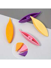 2Pcs/4Pcs,Hand Woven Shuttle Needles,Colorful Plastic Tatting Shuttles For Lace DIY Hand Lacemaking Craft Tool,Colors Are Random.