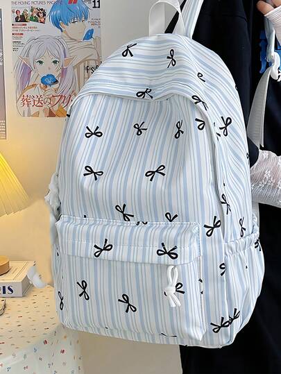 Cute Backpack Suitable For College, Teens, Students, Sports, Travel, Camping, Back To School Season