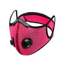 Breathable Ergonomic Dust Mask Nose Clamp Anti-Dust Respirator Mask Adjustable Washable Activated Carbon Filters Woodworking - Multicolor - View 13