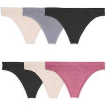 Ropa interior sin costuras sin marcas de la Fruta del Árbol del Lomo para mujer, con un estiramiento asombroso, disponible en tallas grandes - 5 - Ver 1