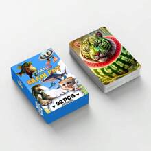 pokemon 92PCS Italian Brainrot Animals‌ TungTungTung Sahur, Tung Tung Sahur Card, Tralalero Tralala, Lirili Larlla, Bombardiro Ctocodilo, Boneca Ambalam, Brr Brr Patapim, Suitable For Party Games, Card Collection, Party Gifts, Themed Party Games, Birthday Gifts