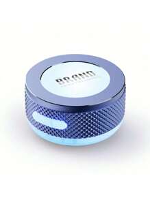 1 buc nou difuzor Bluetooth cu conducție osoasă, formă de carcasă metalică cu ventuză, tun de sunet mic, mini subwoofer, difuzor portabil magnetic metalic, tun de oțel mic, volum mic