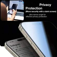 5 Stücke Anti-Spion Datenschutz Bildschirmschutzfolie kompatibel mit iPhone/Galaxy/Redmi/OPPO/Honor/Moto/Realme/Infinix, gehärtetes Glas Schutzfolie