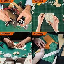 A2 Cutting Mat 60x45 Double Sided Patchwork Crafts Colors - Màu Hoa hồng đỏ - Xem 7