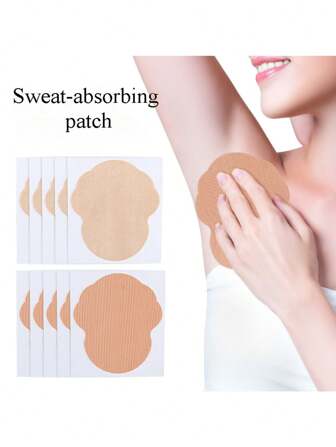 2/4/6/8/10pcs Breathable Deodorant Sweat Pads, Disposable Anti-Perspiration Underarms Patches For Men & Women, Invisible & Elastic Thin