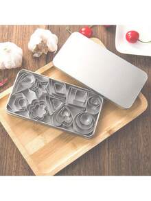 30 件套饼干切刀套装、迷你饼干切刀套装、家用饼干切刀、面团切刀、蛋糕皮切刀和水果切刀