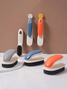 Escova de cerdas macias para limpeza e escovação de sapatos, escova para remoção de manchas, limpeza doméstica sem danificar os sapatos - Multicolorido - Ver 3