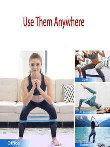 5pcs Yoga Resistance Band Gym Accessories