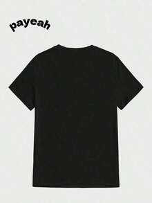Camiseta de algodón 100% puro y pesada de 220g con estampado digital divertido de etiqueta de tienda de comestibles Aldi Aldeez Nuts - Negro - Ver 2