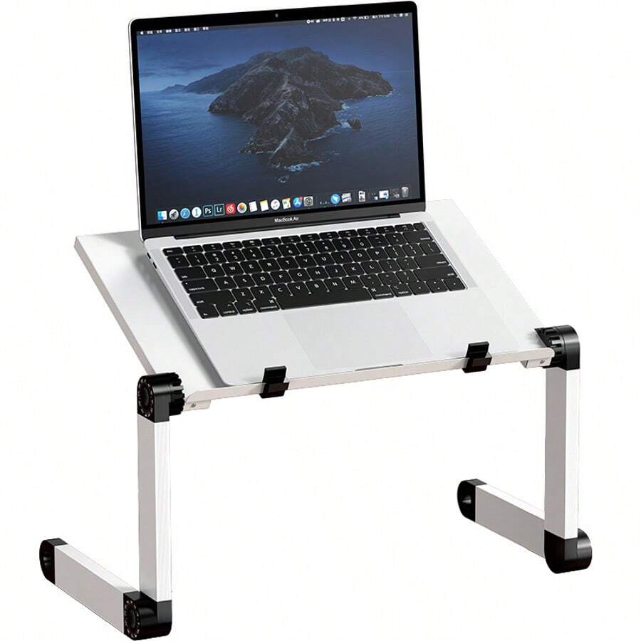 Laptop Desk For Bed Or Sofa Knee Desk, Bed Work Table, Home Desk, Breakfast Tray Table, Desk With Cup, Bed Observation Table, Bed Laptop Stand, Foldable Desk Legs Desk Is Suitable For Use In College Dorms, Single Living, Rental Housing, Tatami Rooms