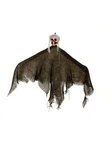 1 szt. wisząca dekoracja w kształcie ducha na Halloween, upiorna dekoracja na werandę i podwórko