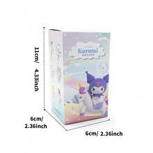 官方三丽鸥旋转木马系列收藏品公仔 - 可爱的 Hello Kitty、Cinnamoroll、Kuromi、My Melody 旋转木马毛绒玩具 - 彩色 - 查看 8