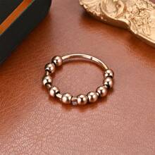 1pc Ten Beads Spinning Stress Relieving Anxiety Rings For Couples