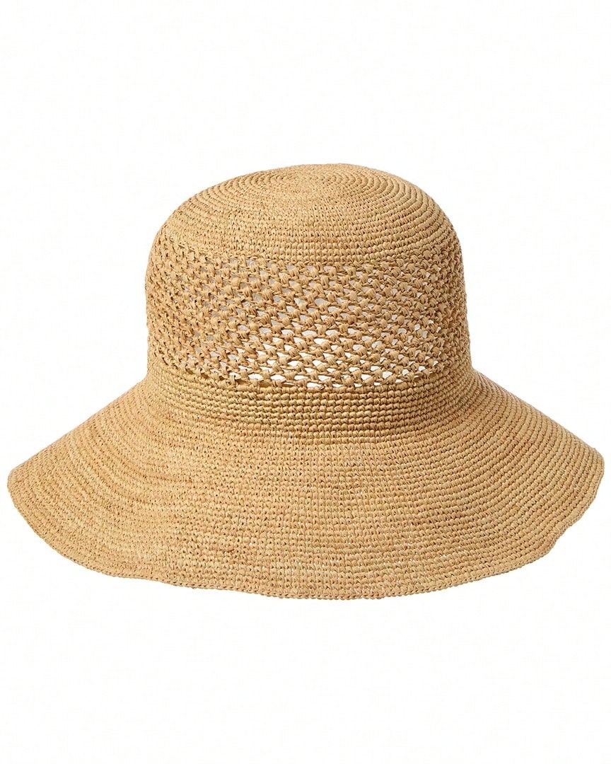 Bruno Magli Packable Floppy Crochet Hat, Os - 彩色 - 查看 1