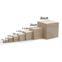 Local Delivery--Wood Blocks For Crafts, Unfinished Wood Cubes, 2 Inch Natural Wooden Blocks, Pack Of 8 Wood Square Blocks, Wooden Cubes For Arts And Crafts And DIY Projects - Pack of 300 - View 8