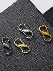 1/5/10 件男女款背包拉链锁套装易拉扣防盗拉链夹 - 保持拉链闭合 - 背包扣带两个弹簧扣适用于行李箱手提包钥匙钱包 DIY 配件旅行必需品多功能 S 扣挂钩适用于旅行露营户外海滩暑假返校旅行配件假日