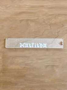 Custom Personalized Reading Aid With Ruler Made Of Wood Gift For School Enrollment With Name First Grade School Start School Cone Personalized,Back To School,School Supplies