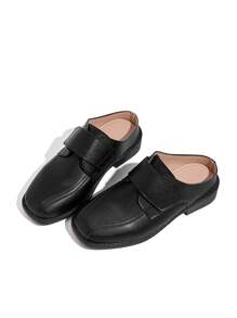 Boys' Flat Square Toe Casual Shoes, Campus Style, Spring/Summer - View 2