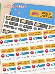 Stick On Name Labels, School Name Stickers, School Name Tags, Children's Name Labels For Clothes, Pink Name Labels,Lunch Box Sticker, Back To School,Name Label Pack,Waterproof Labels,Daycare Labels,School Labels,Name Stickers,Bottle Labels,Camp Labels,Custom Labels