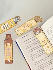 31pcs/Set Colorful Animal Themed Bookmarks, Suitable For Students, Animal Party Gifts, Teenagers Book Lovers, Minimalist & Artistic Style, Comes With Neutral Pens, Great For Classroom Gifts School Supplies,Back To School