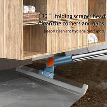 Vassoura de Limpador, Dispositivo de Água de Silicone, Cabelo Anti-Aderente, Vaso Sanitário, Banheiro, Cozinha, Utensílios de Vidro, Artefato Doméstico