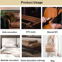 54inch Vintage Oil-Wax Self-Adhesive Leather Patch – Durable Peel And Stick Faux Leather Repair Tape For Sofa, Couch, Car Seat, Furniture, Dashboard, Notebook – Matte Finish, Easy To Cut, No Residue (Brown/Black)