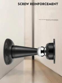 2 Stück/1 Stück magnetischer Türstopper, ohne Bohren erforderlich, Badezimmer & Schlafzimmer Türpuffer, Silikon Stoßschutz Türstopper