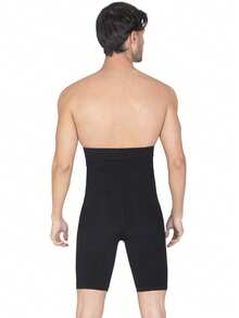 Biker push up faja alta para caballero control abdomen y soporte lumbar discreta y transpirable XCELLENCE - Negro - Ver 3