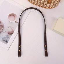 2pcs PU Leather Handbag Handles DIY Wallet & Purse Making Supplies Back To School Supplies - Multicolor - View 12