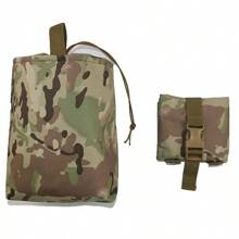 1 pieza Bolsa plegable táctica Molle para cargador, bolsa de utilidad plegable para recuperación de cargadores para caza y EDC