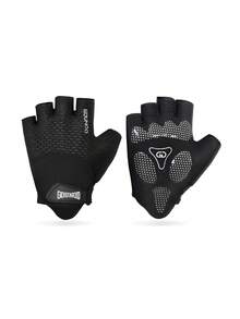 GOUNOD 半指骑行和健身手套 - 防滑、吸汗运动手套，带可调节肩带，男女适用，骑行、跑步、健身、骑行配件