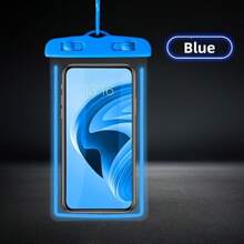 Bolsa impermeable para teléfono móvil, bolsa seca para rafting, buceo y natación, funda protectora para teléfono móvil para deportes acuáticos, playa y piscina, apta para teléfonos móviles de menos de 6 pulgadas, esenciales de playa, accesorios de playa, flotador de piscina