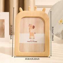 动物相框，婴儿房装饰，新生儿和妈妈必备。适合墙面装饰，可粘贴贴纸，用于宝宝出生公告、揭晓宝宝性别、超声波/B超照片。记录宝宝成长里程碑。 - 多色 - 查看 14